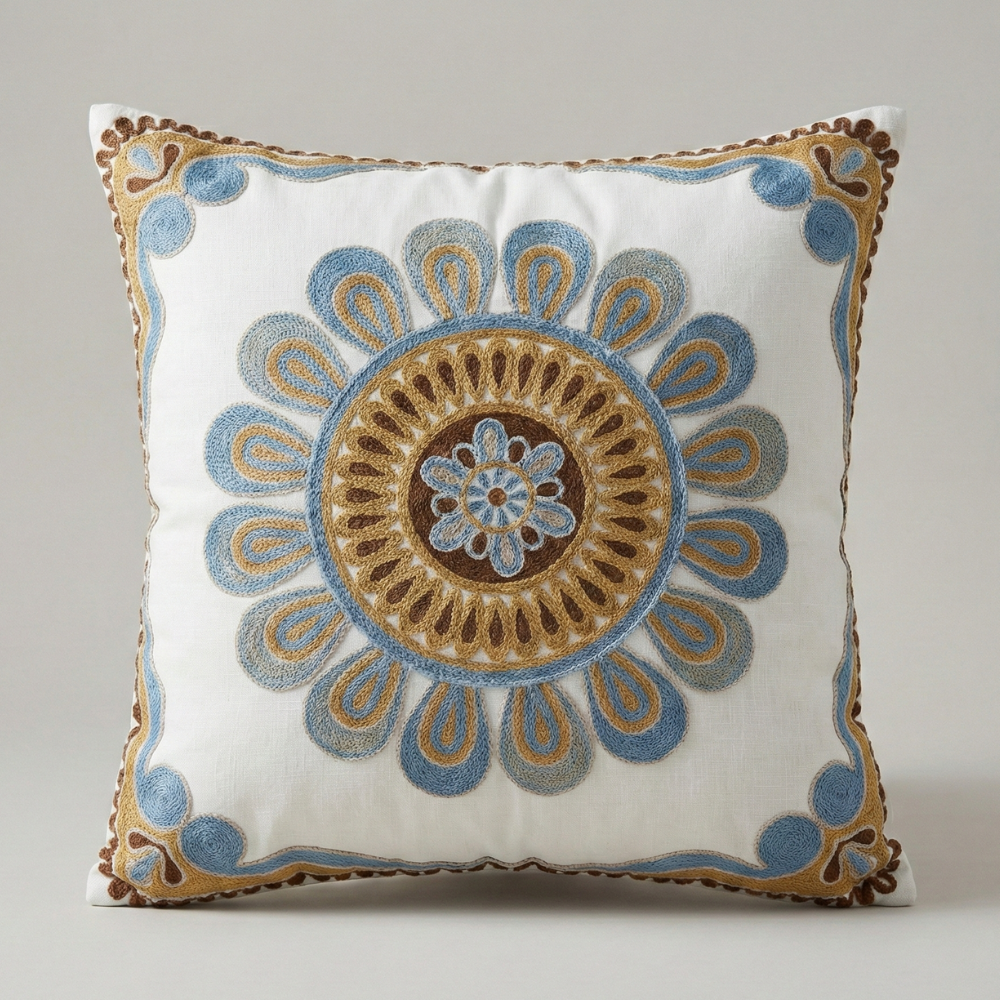 Kissenbezug aus Polyester im Vintage-Stil