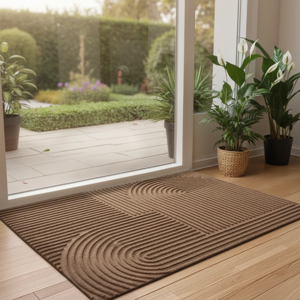 Fußmatte aus absorbierender Schlingen-Seide