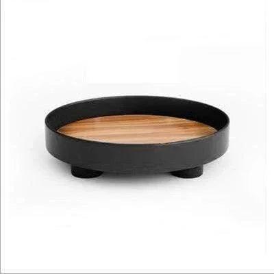 Modern oak serving tray