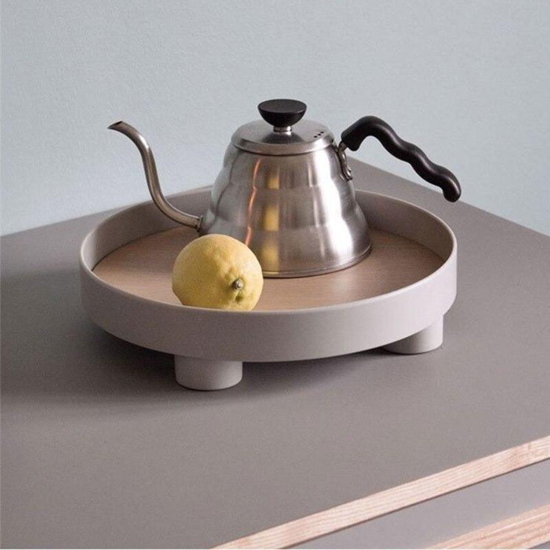 Modern oak serving tray