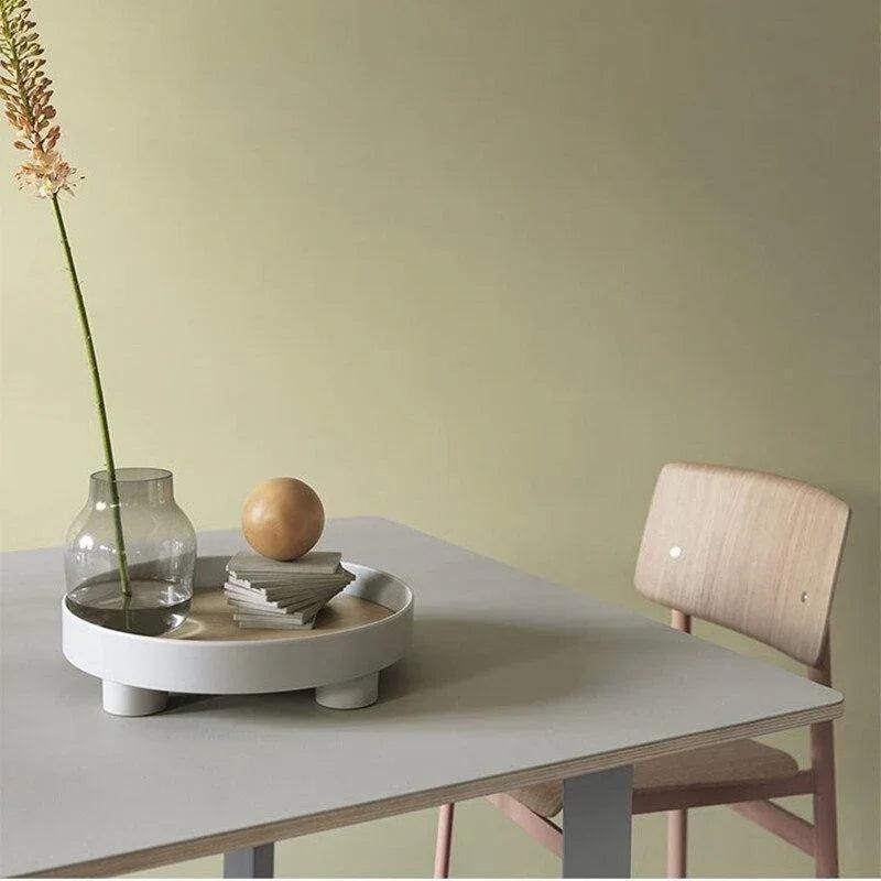 Modern oak serving tray