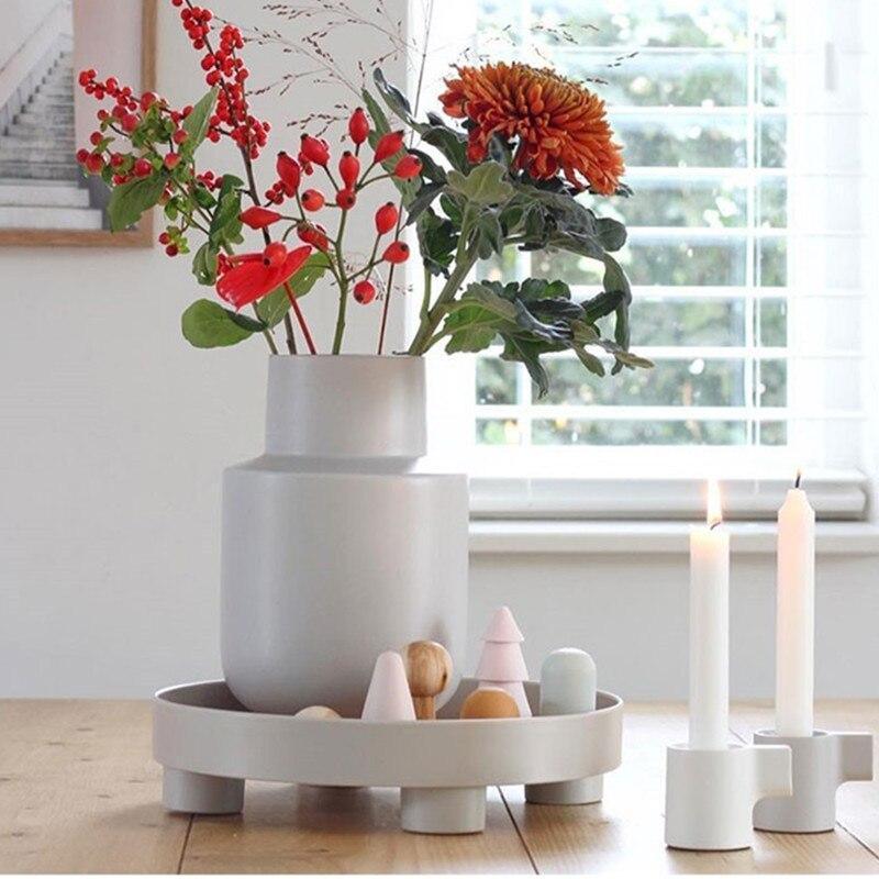 Modern oak serving tray