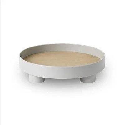 Modern oak serving tray