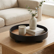 Modern oak serving tray