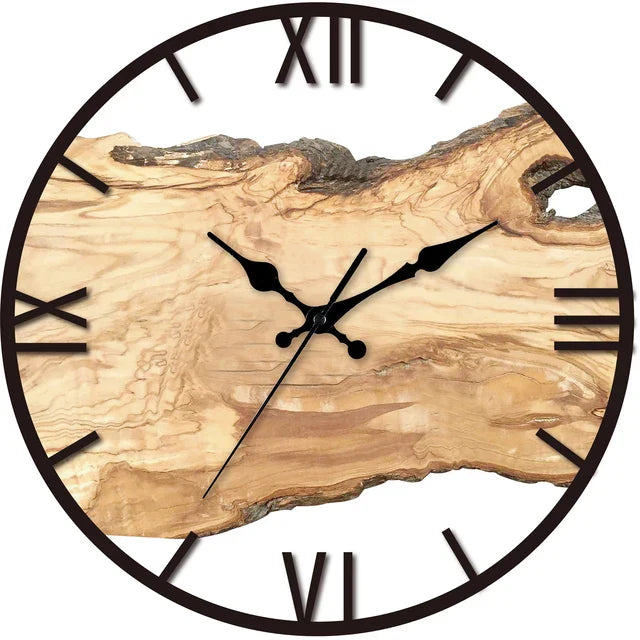 Minimalistische Wanduhr aus Acryl