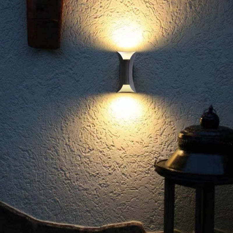 Minimalistische Fassadenleuchte