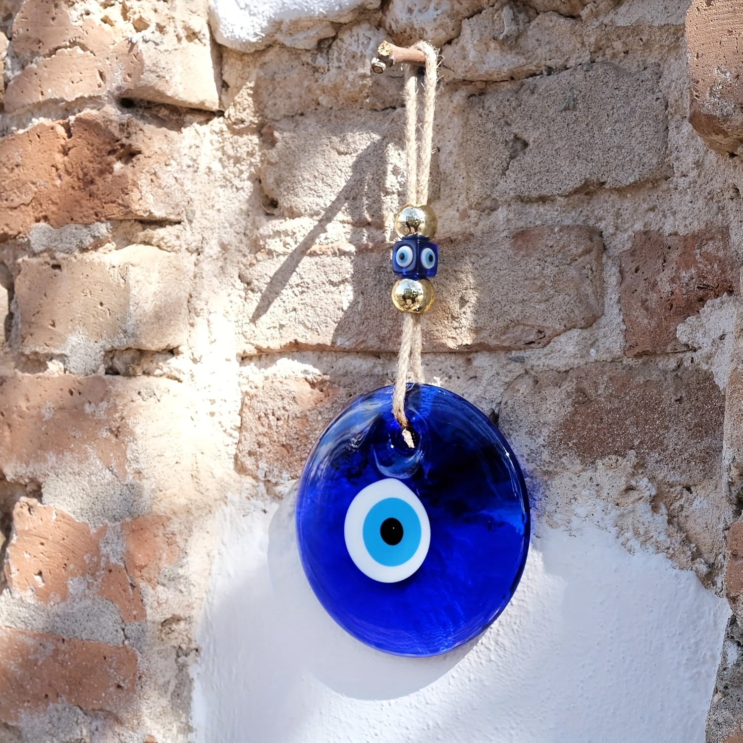 Boho-Wandbehang mit „Bösem Blick“
