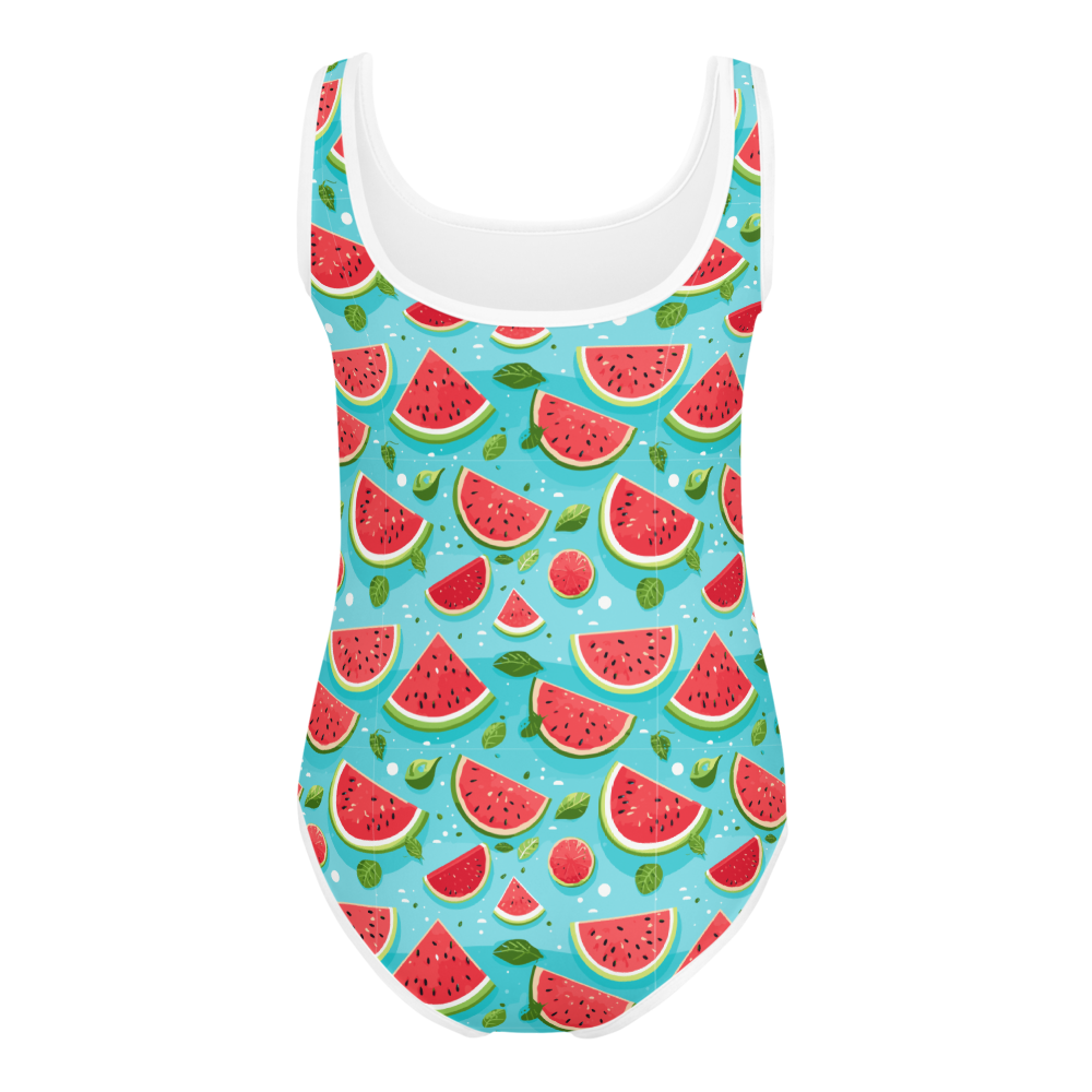 Make a Splash with Watermelon Fun: Kids Swimsuit