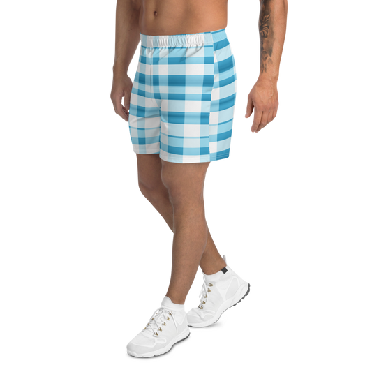 Men's Recycled Athletic Shorts - Eco-Friendly Performance, Move Freely