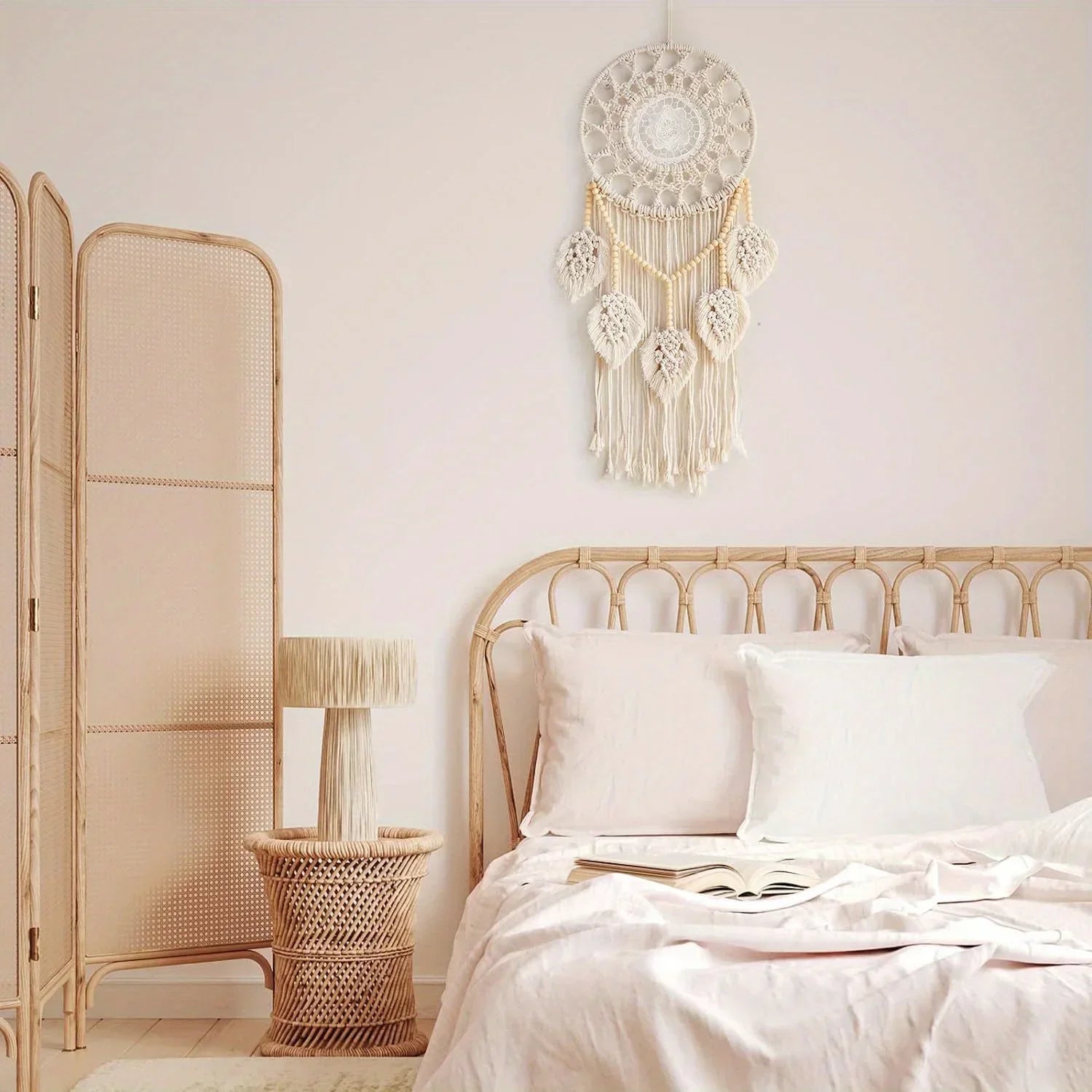 Traumfänger aus Baumwolle im Boho-Stil