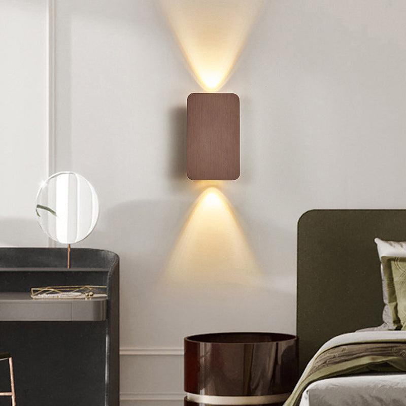 Moderne Wandleuchte aus Glas