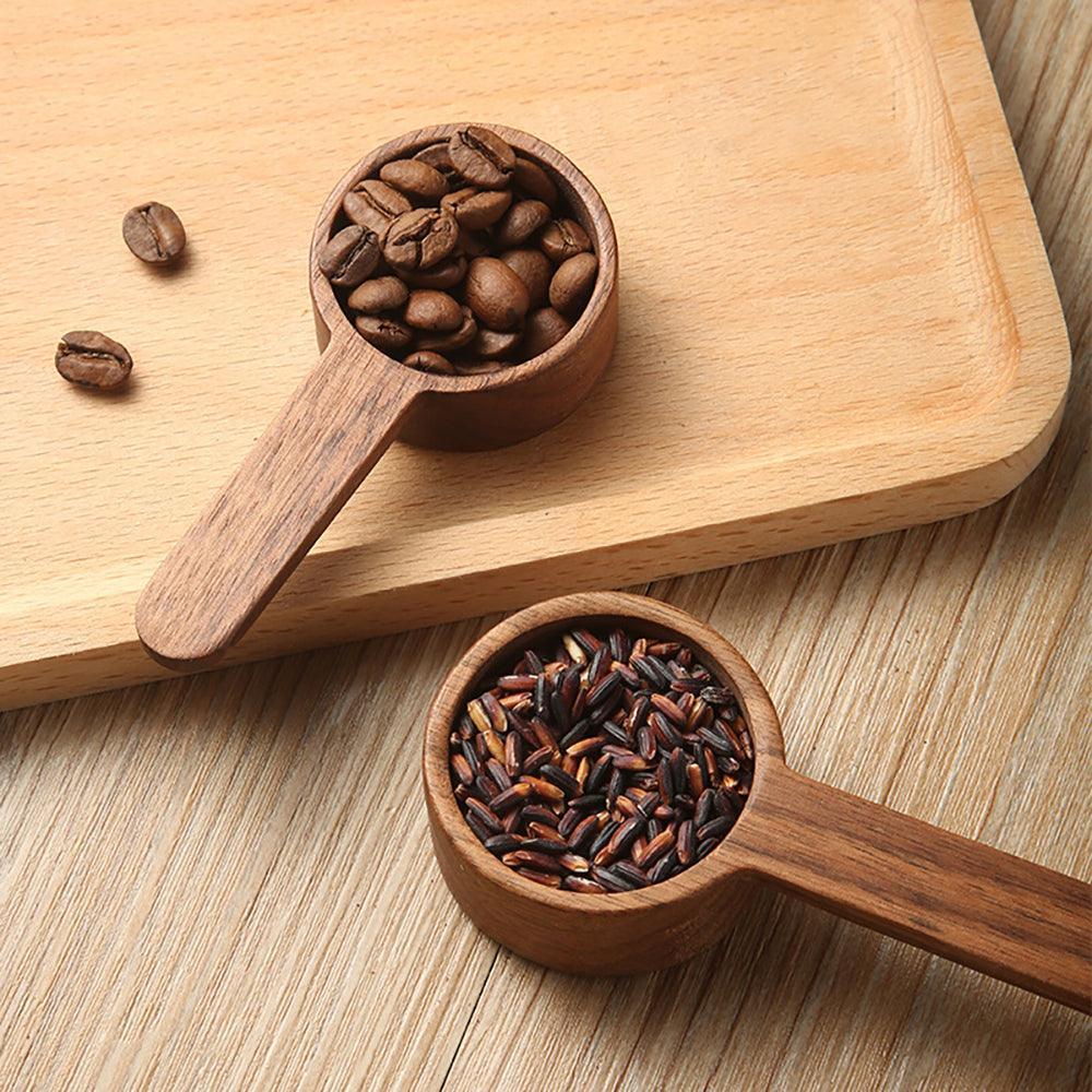 Kaffeelöffel aus naturbelassenem Buchenholz