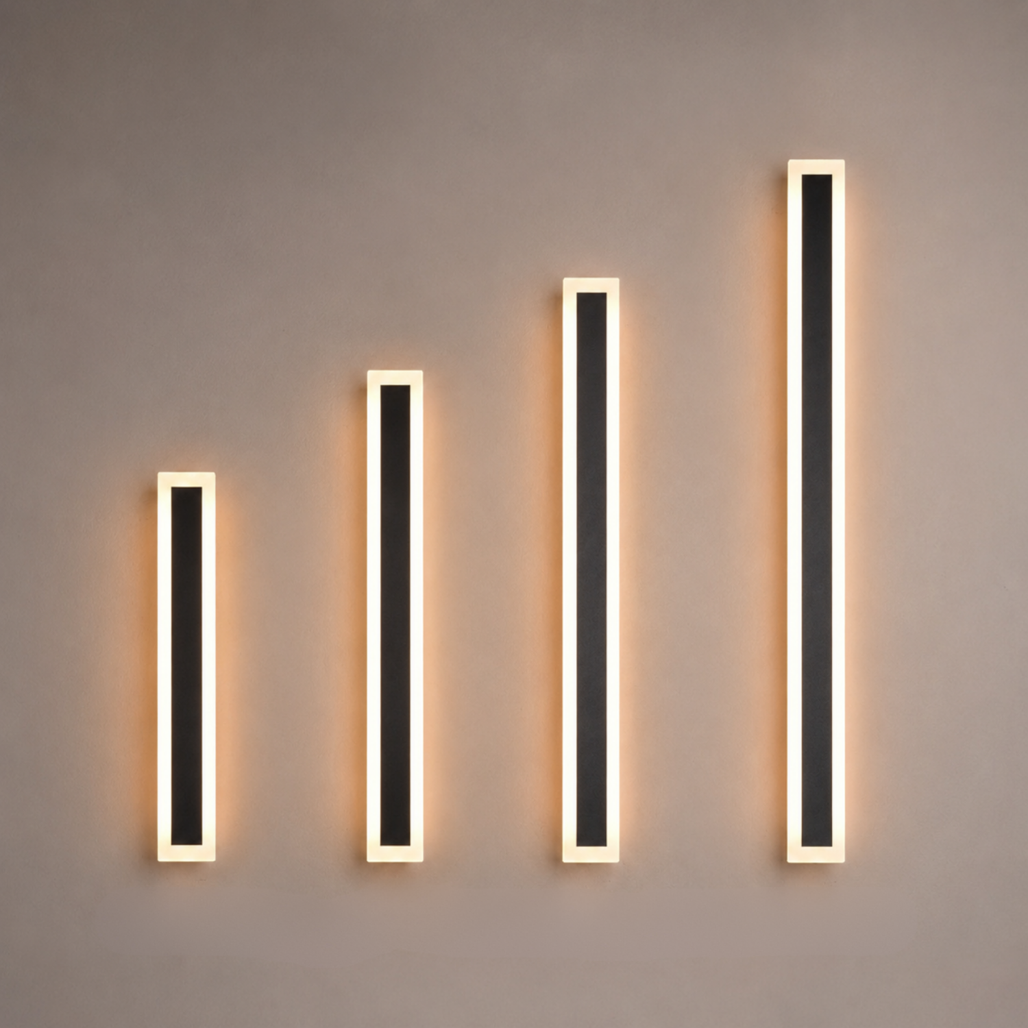 Lineare Außenwandleuchte