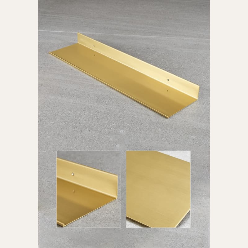 Minimalistisches Wandregal für das Badezimmer
