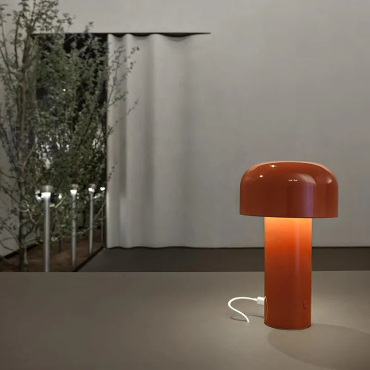 Pilzförmige kabellose Tischlampe