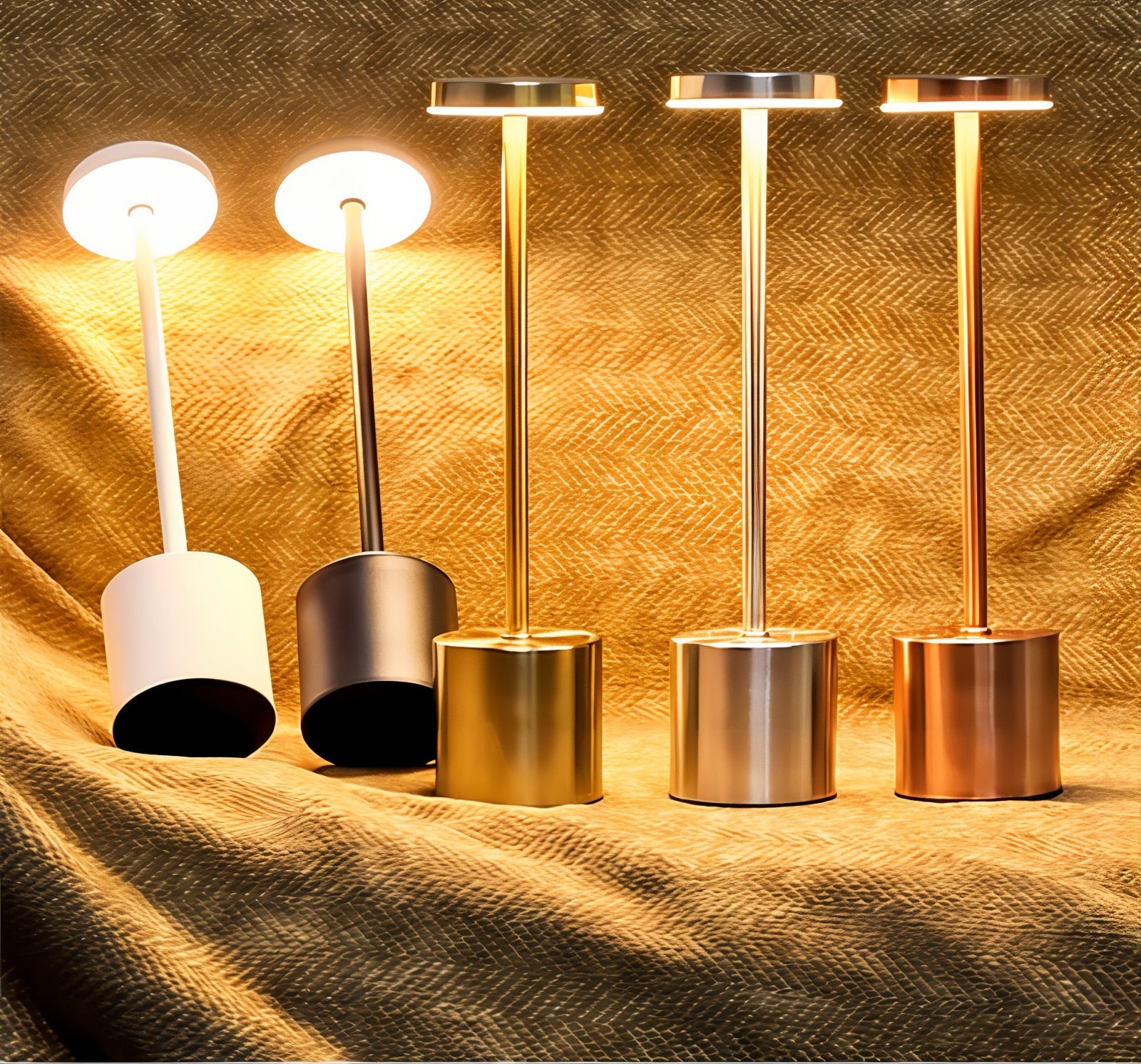 Minimalistische kabellose Tischlampe