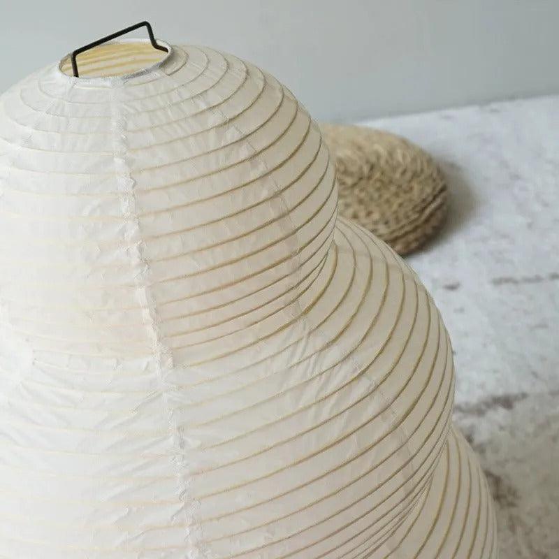 Tischlampe Schneemann im japanischen Stil