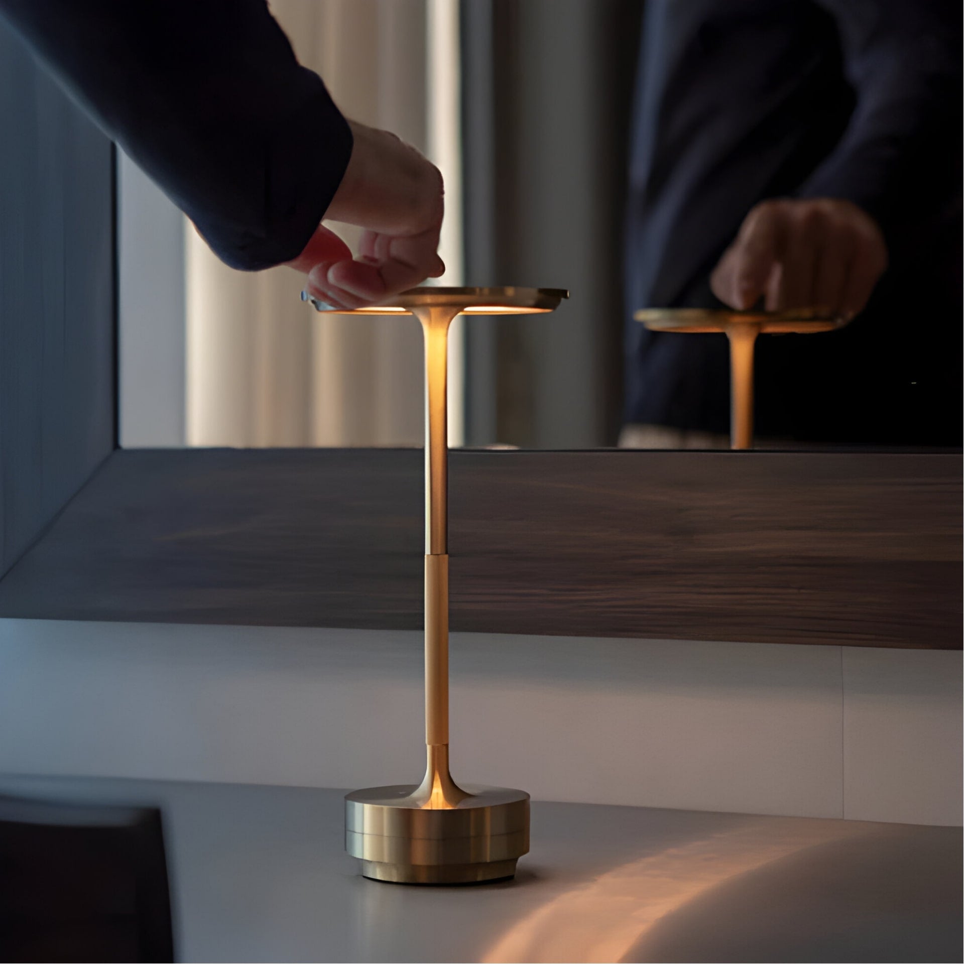 Touch-Tischleuchte ohne Kabel