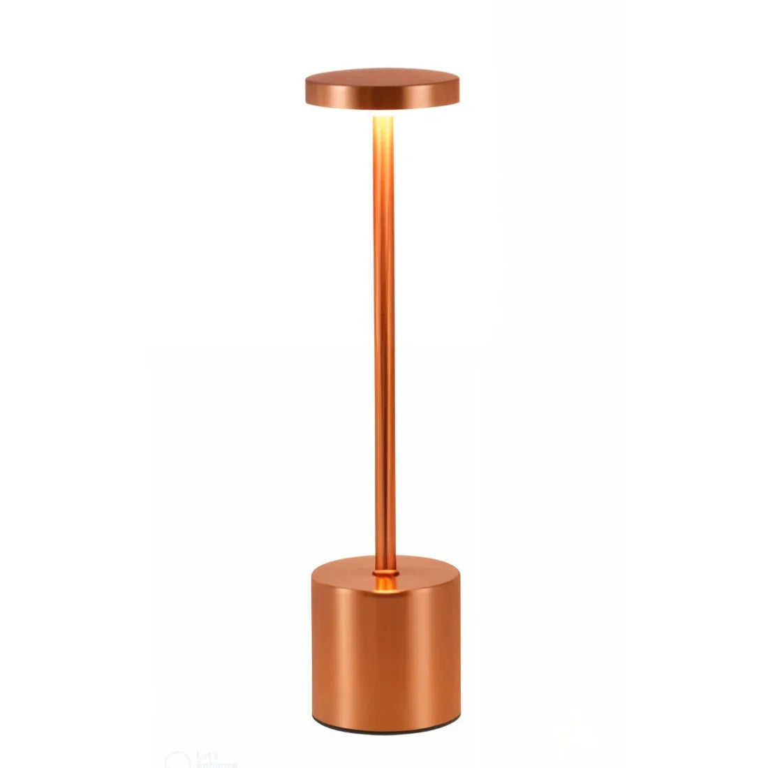 Minimalistische kabellose Tischlampe