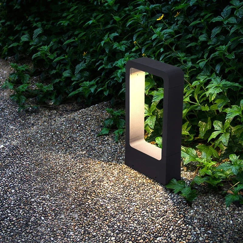 Moderne Gartenwegleuchte aus Aluminium