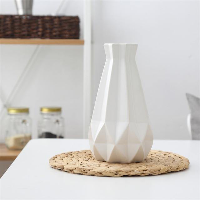 European ceramic vase