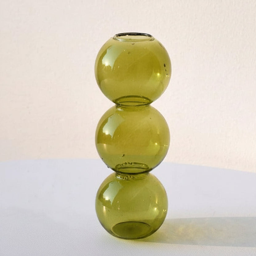 Vase in Form einer abstrakten Kugel