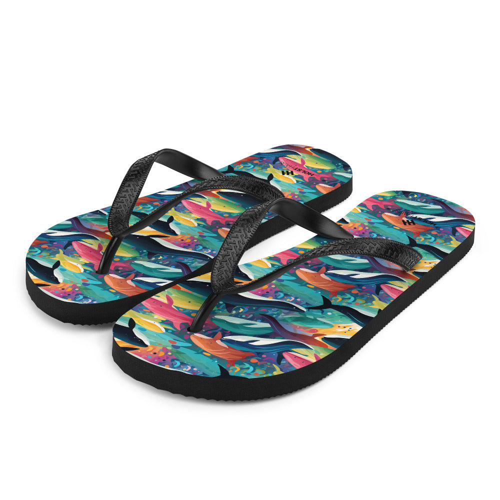 Whale Flip-Flops: Make a Big Splash This Summer!