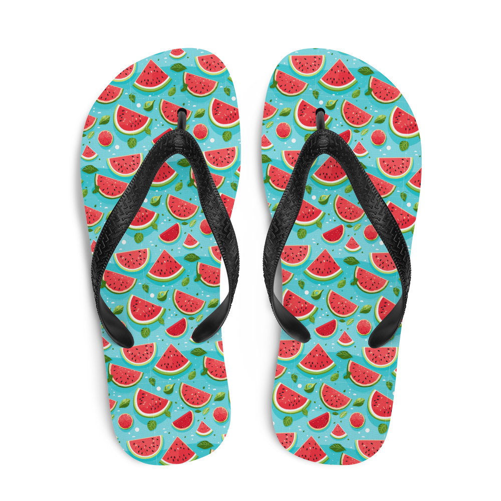 Summertime Sweetness: Watermelon Flip Flops