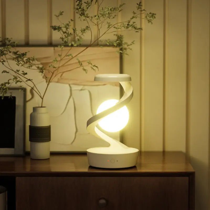 Interaktive Spiral-Tischlampe