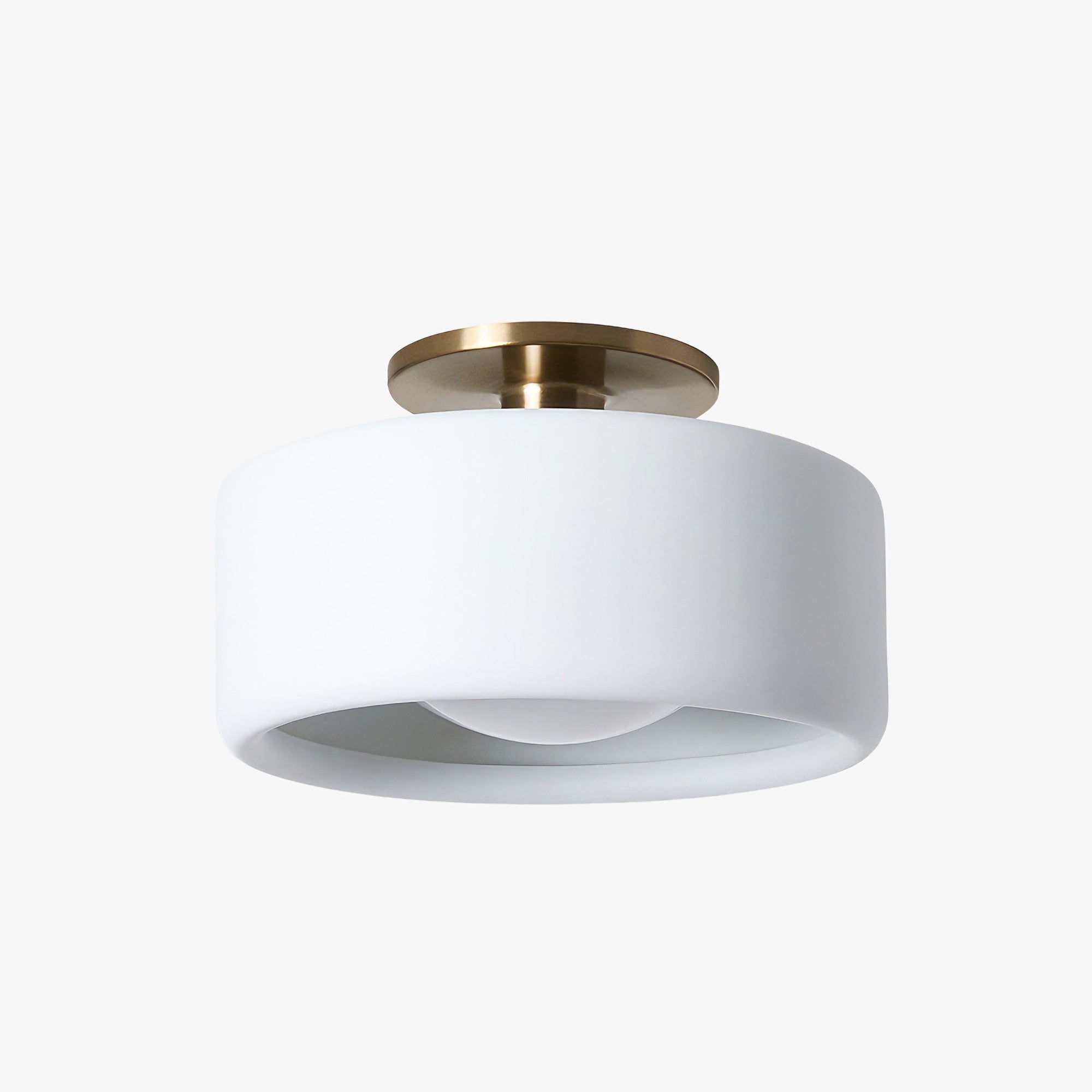 Minimalistische Glas-Hängeleuchte