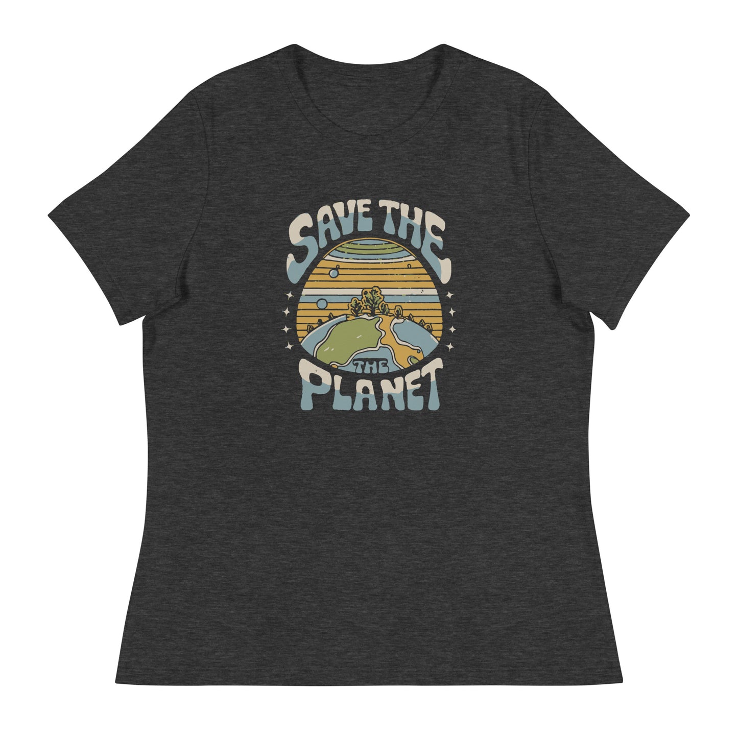 Join the Movement in Comfort: "Save the Planet" T-Shirt, Super Soft & Relaxed